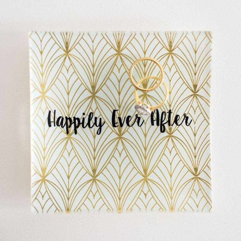 Lauren Conrad Trinket Tray Happily Ever After (Wedding/ Bride Themed) New in Box